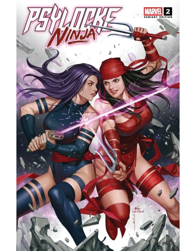 Marvel Psylocke: Ninja #2 Inhyuk Lee Versus Elektra
