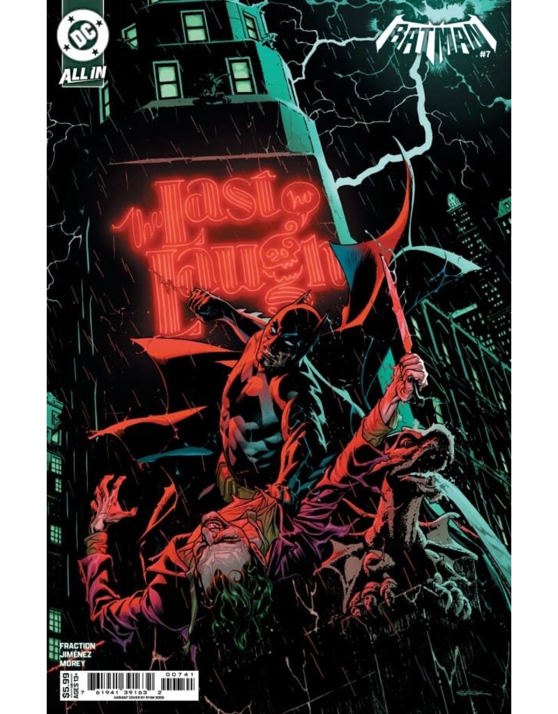 DC COMICS Batman #7 D Ryan Sook Card Stock Var