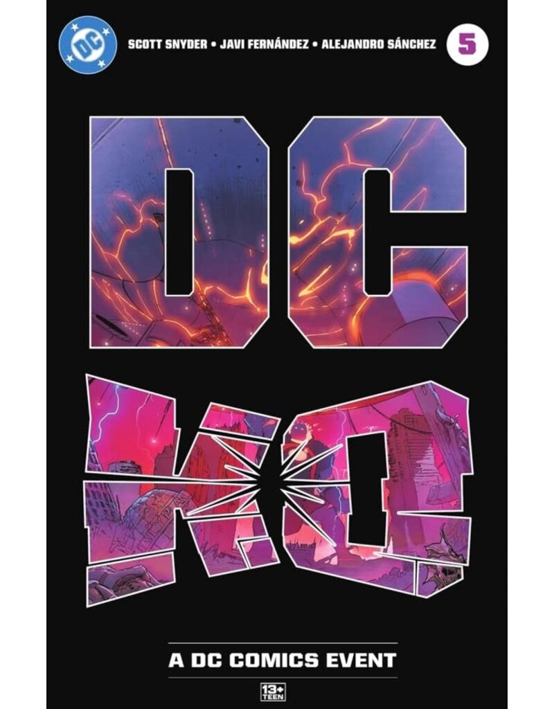 DC COMICS Dc K.O. #5 A Javier Fernandez Acetate