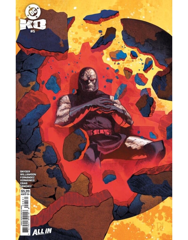 DC COMICS Dc K.O. #5 C Mike Del Mundo Card Stock Var