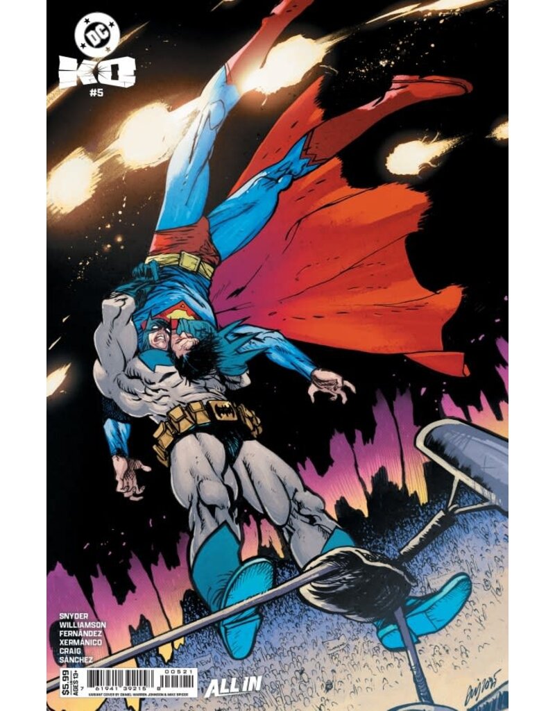 DC COMICS Dc K.O. #5 B Daniel Warren Johnson Card Stoc