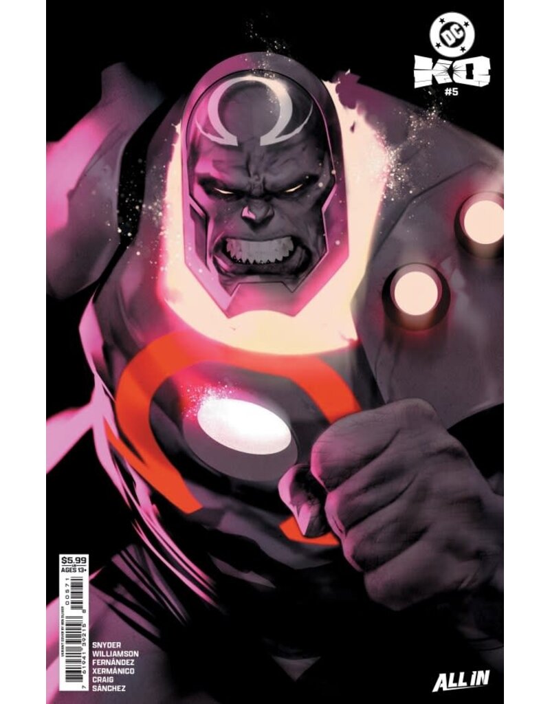 DC COMICS Dc K.O. #5 F Ben Oliver Face-Off Card Stock