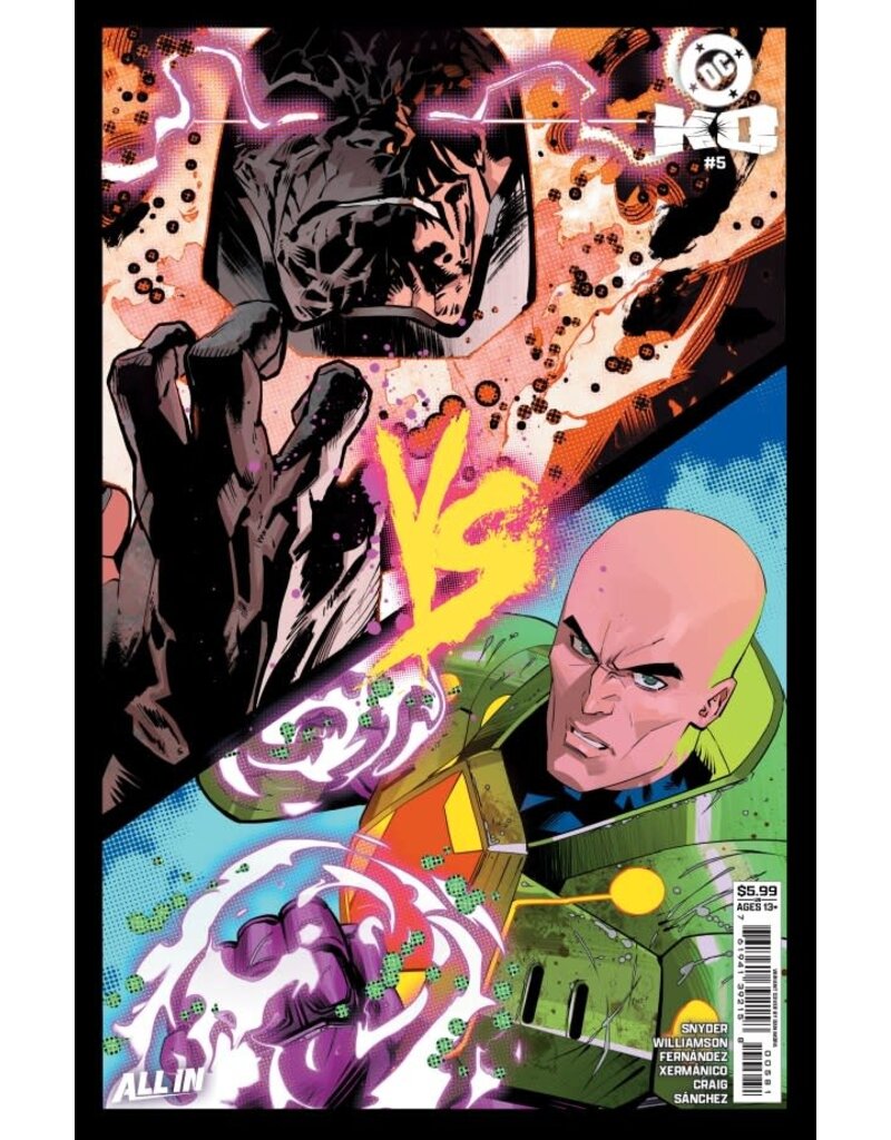 DC COMICS Dc K.O. #5 G Dan Mora Bracket Card Stock Var