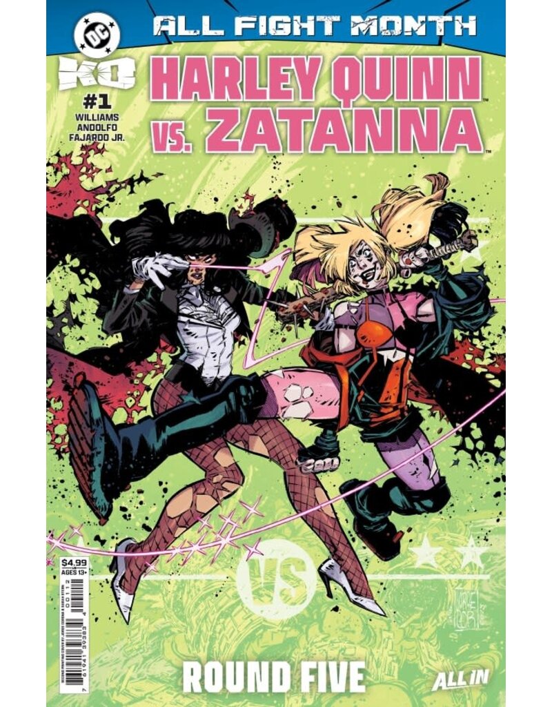 DC COMICS Dc K.O. Harley-Quinn Vs Zatanna #1 (second print)
