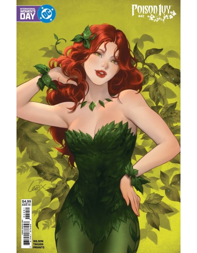 DC COMICS Poison Ivy #42 E Lesley Leirix Li Womens His