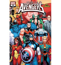 Marvel Comics Avengers #36 Wraparound Cover