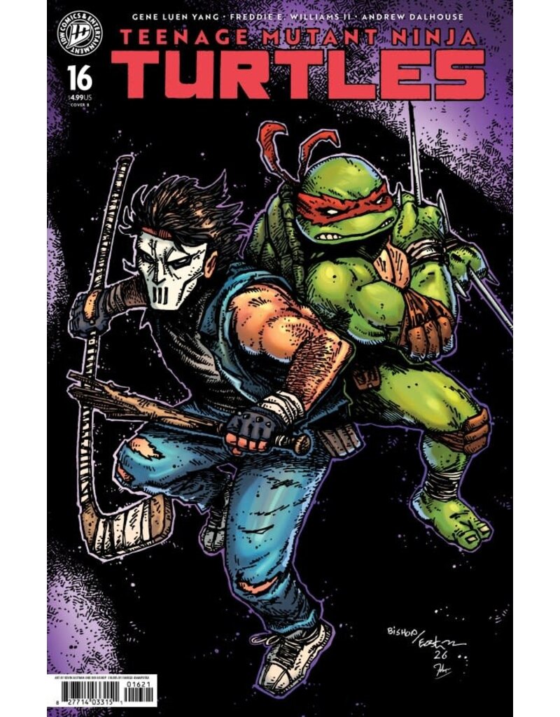 IDW Teenage Mutant Ninja Turtles #16 Cover B Ben Bishop