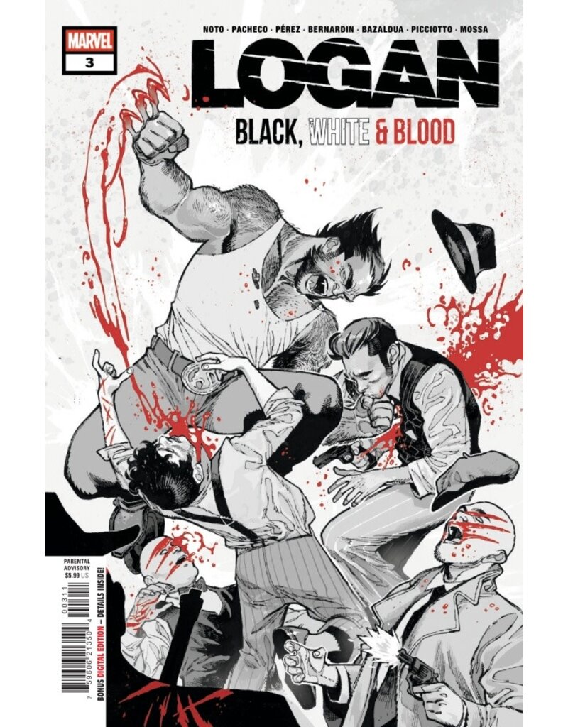 Marvel Logan: Black White & Blood #3