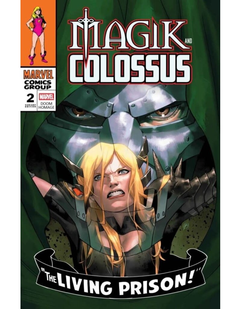 Marvel Magik & Colossus #2 Yasmine Putri Doom Homage Variant