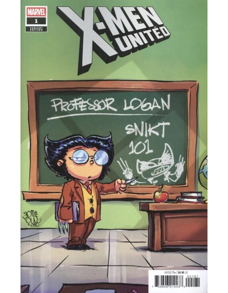 Marvel X-Men United #1 Skottie Young Variant