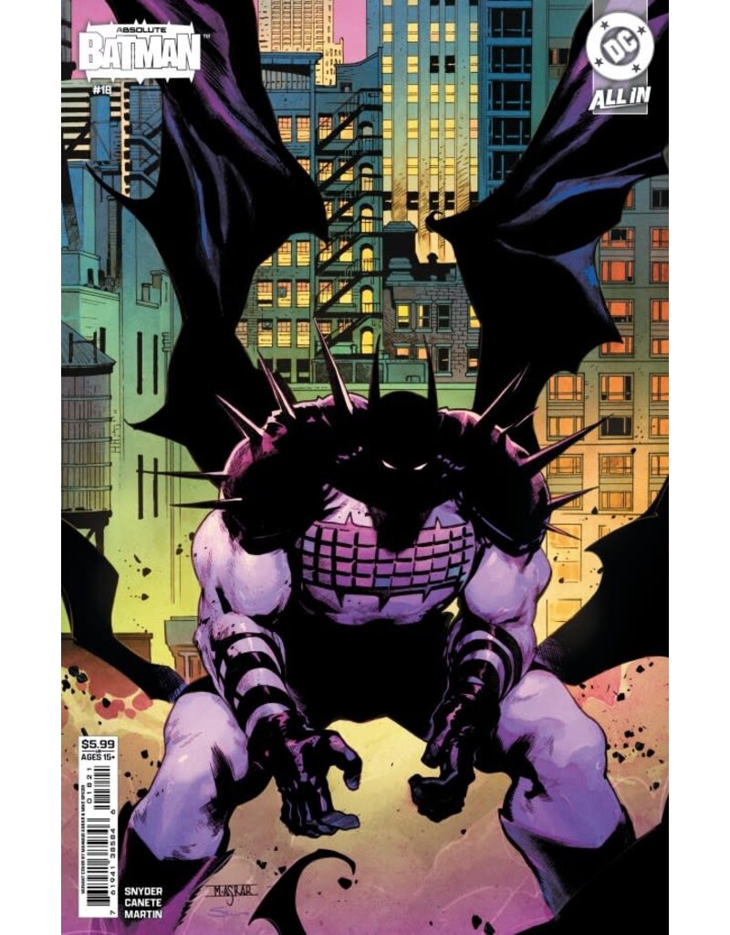 DC COMICS Absolute Batman #18 Cover B Mahmud Asrar Variant