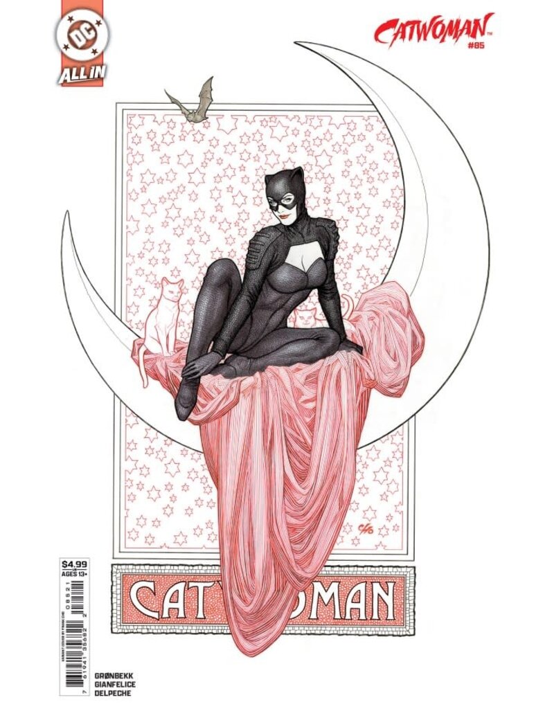 DC COMICS Catwoman #85 Cover B Frank Cho Variant