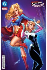 DC COMICS DC / Marvel: Superman / Spider-Man #1 Cover N J. Scott Campbell Variant
