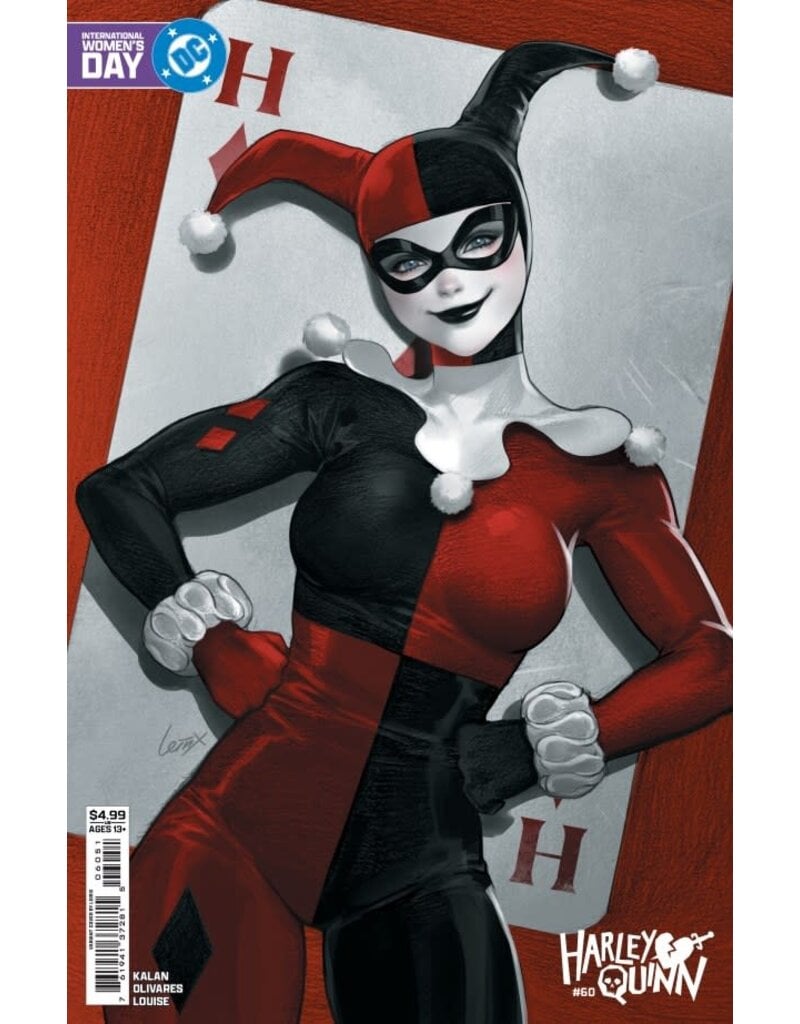 DC COMICS Harley Quinn #60 Cover E Lesley 'Leirix' Li Women’s History Month Variant