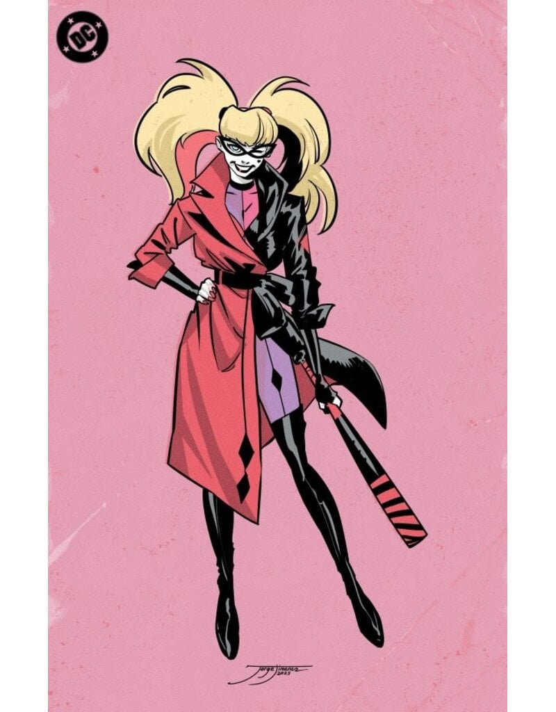 DC COMICS Harley Quinn #60 Cover G Jorge Jiménez Corner Box Spot Foil Virgin Variant