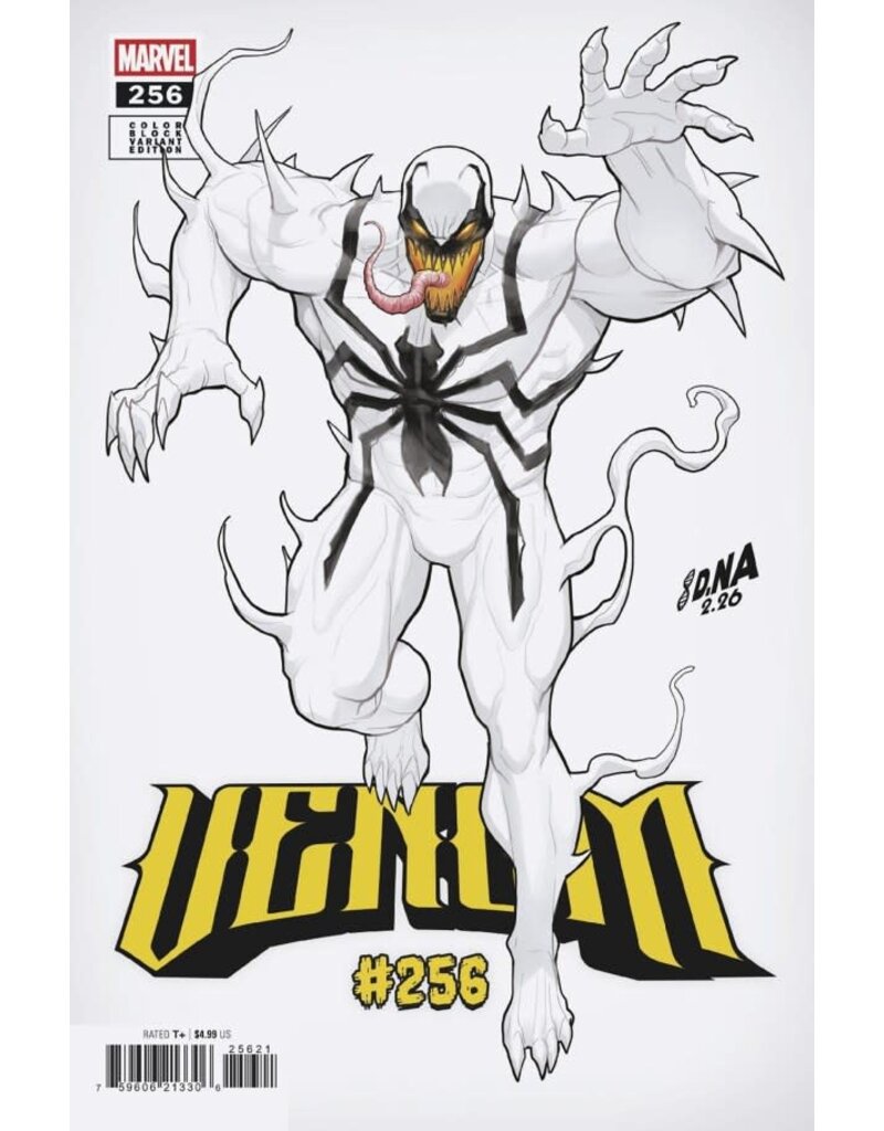 Marvel Comics Venom #256 David Nakayama Color Block White Variant