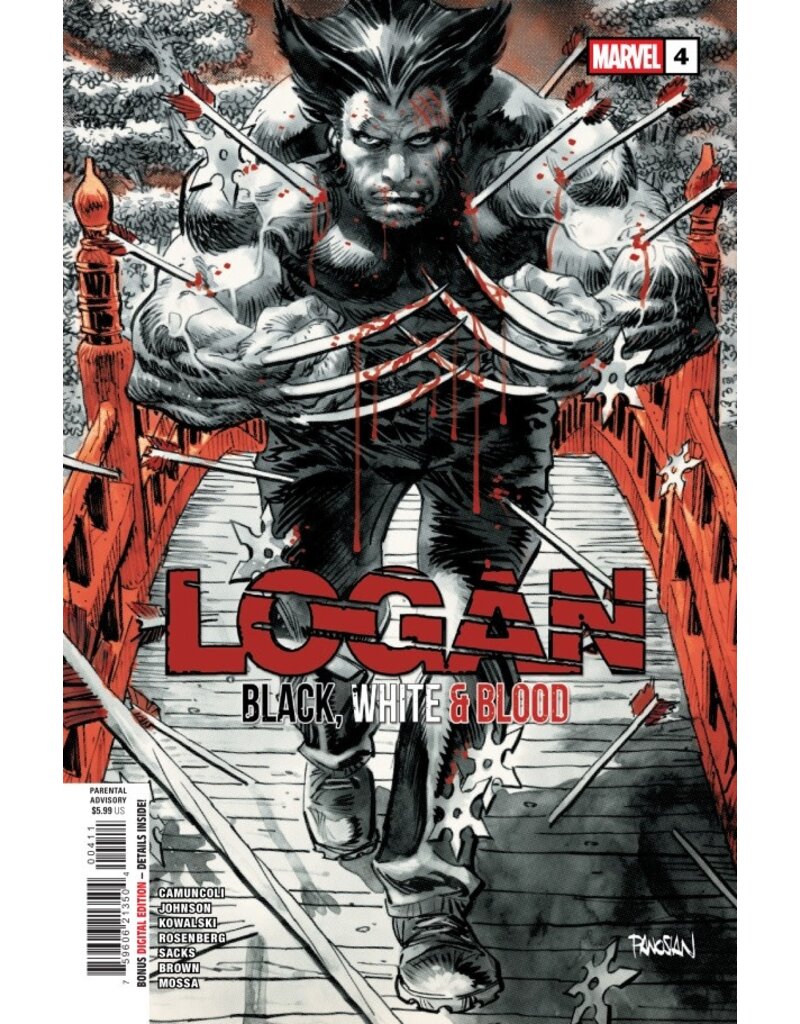 Marvel Comics Logan: Black, White & Blood #4