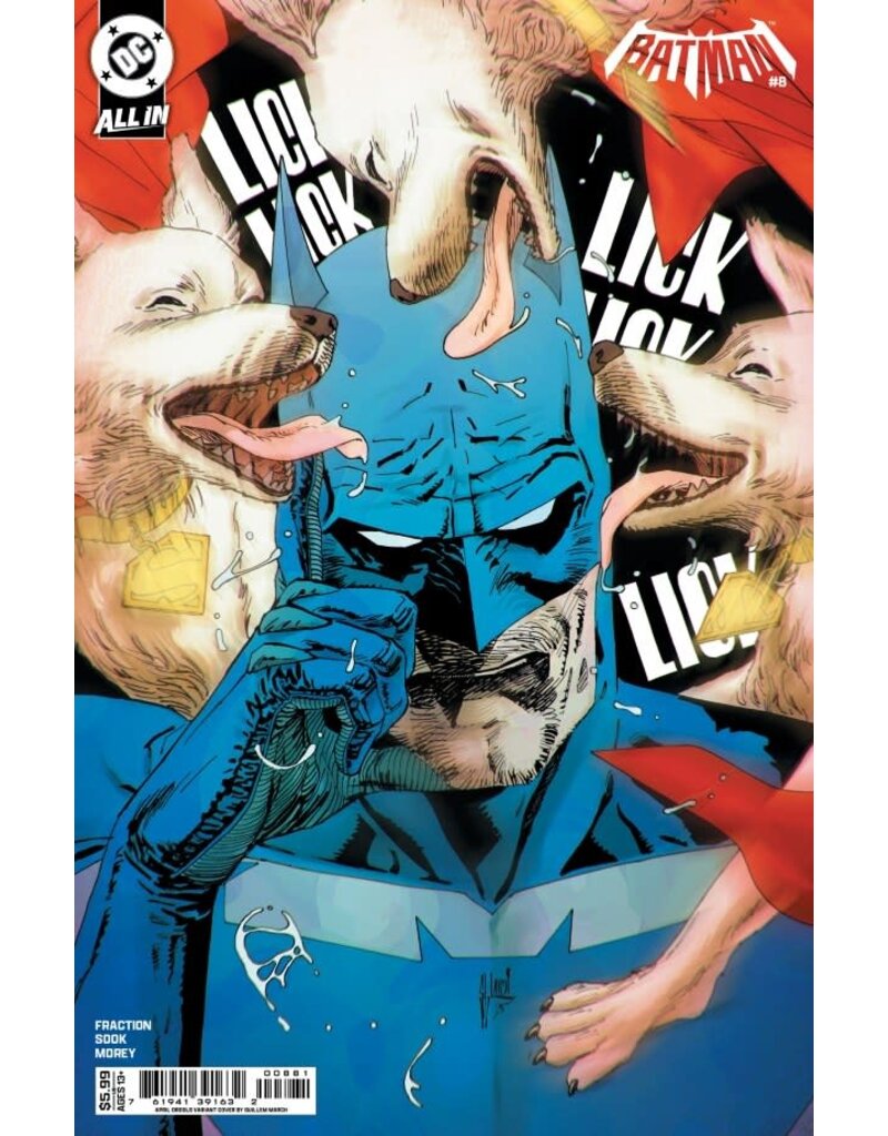 DC COMICS Batman #8 Cover G Guillem March April Drools Variant