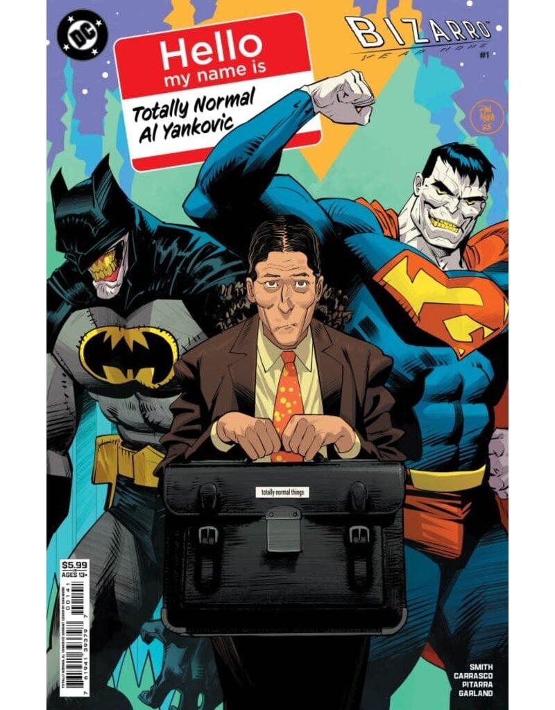 DC COMICS Bizarro: Year None #1 Cover D Dan Mora Totally Normal Al Yankovic Cameo Variant