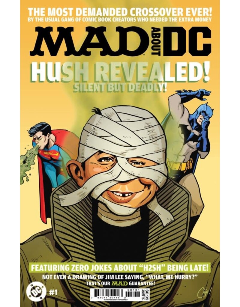DC COMICS Mad About DC #1 Cover C Chip Zdarsky Variant