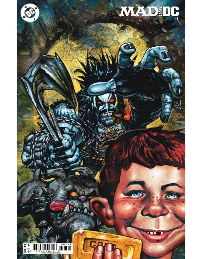 DC COMICS Mad About DC #1 Cover B Simon Bisley Variant