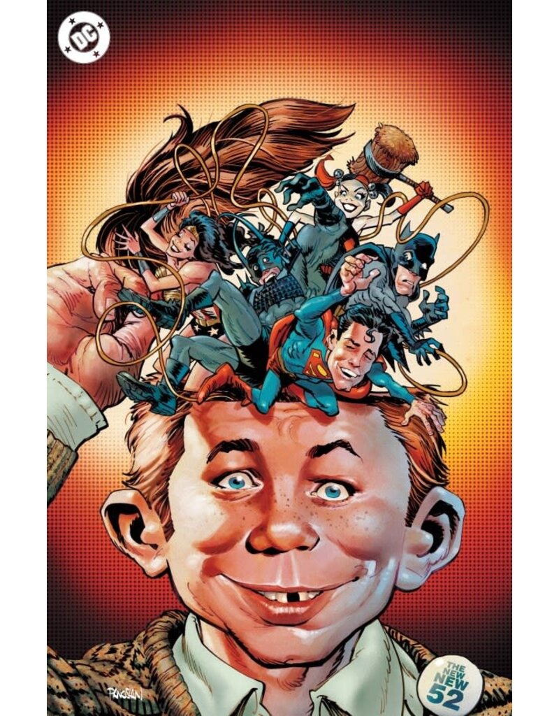 DC COMICS Mad About DC #1 Cover D Dan Panosian Foil Virgin Variant