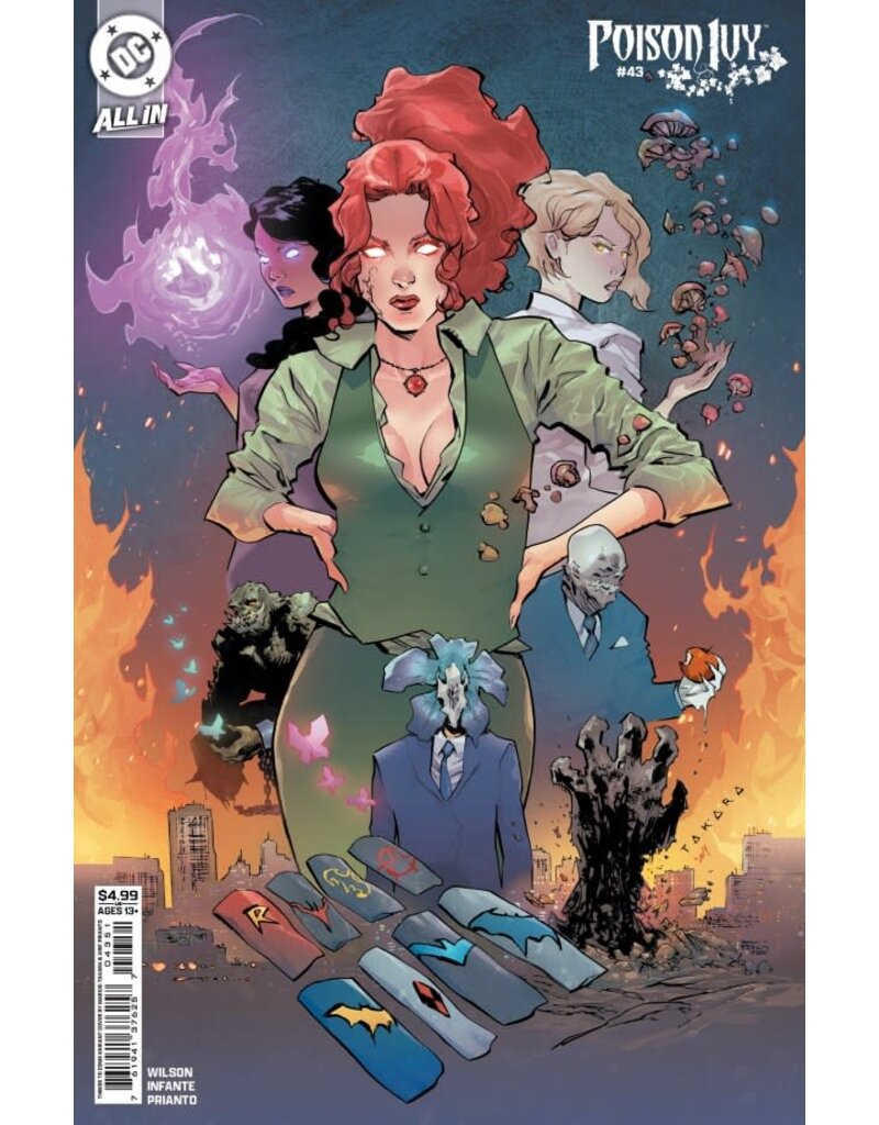 DC COMICS Poison Ivy #43 Cover E Marcio Takara Things to Come Variant