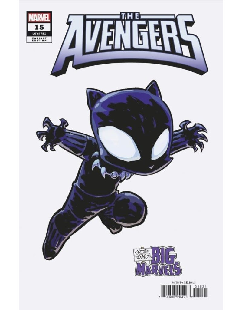MARVEL PRH The Avengers #15 Skottie Young's Big Marvels Variant