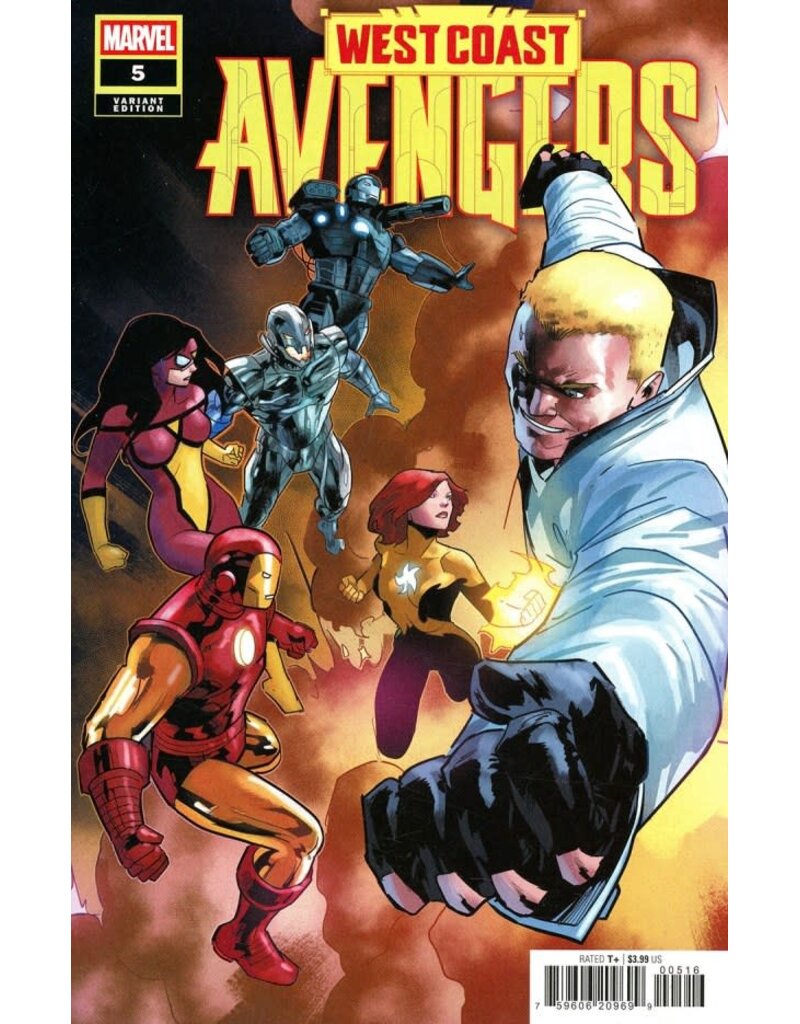 Marvel Comics West Coast Avengers #5 1:25 Jan Bazaldua Variant
