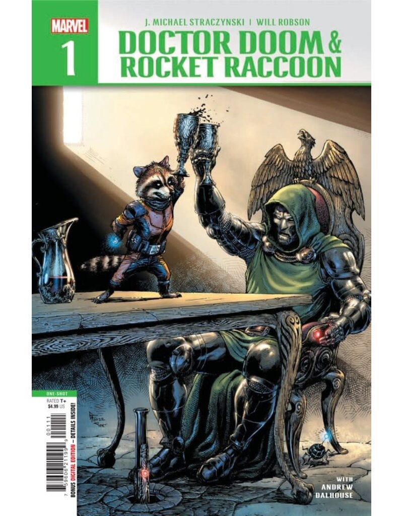 Marvel Comics Doctor Doom & Rocket Raccoon #1 Will Robson Variant