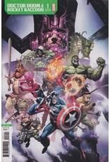 Marvel Comics Doctor Doom & Rocket Raccoon #1 Leinil Francis Yu Promo Variant