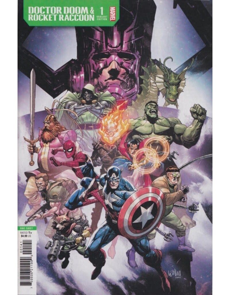 Marvel Comics Doctor Doom & Rocket Raccoon #1 Leinil Francis Yu Promo Variant