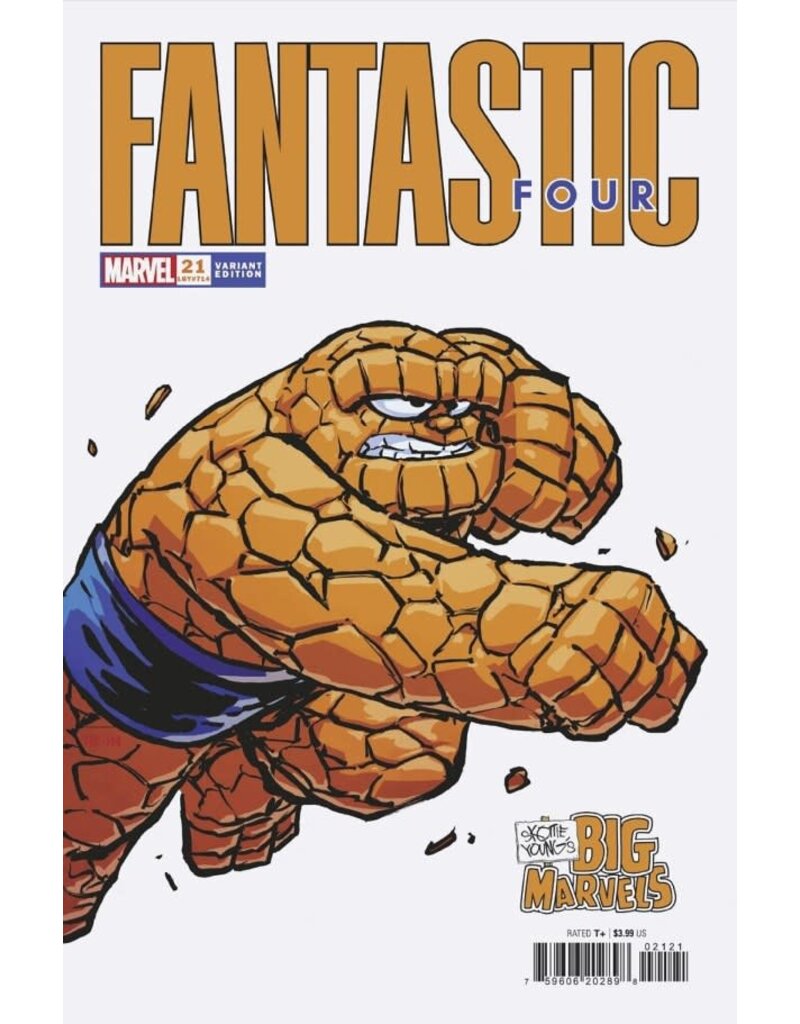 MARVEL PRH Fantastic Four #21 Skottie Young's Big Marvels Variant