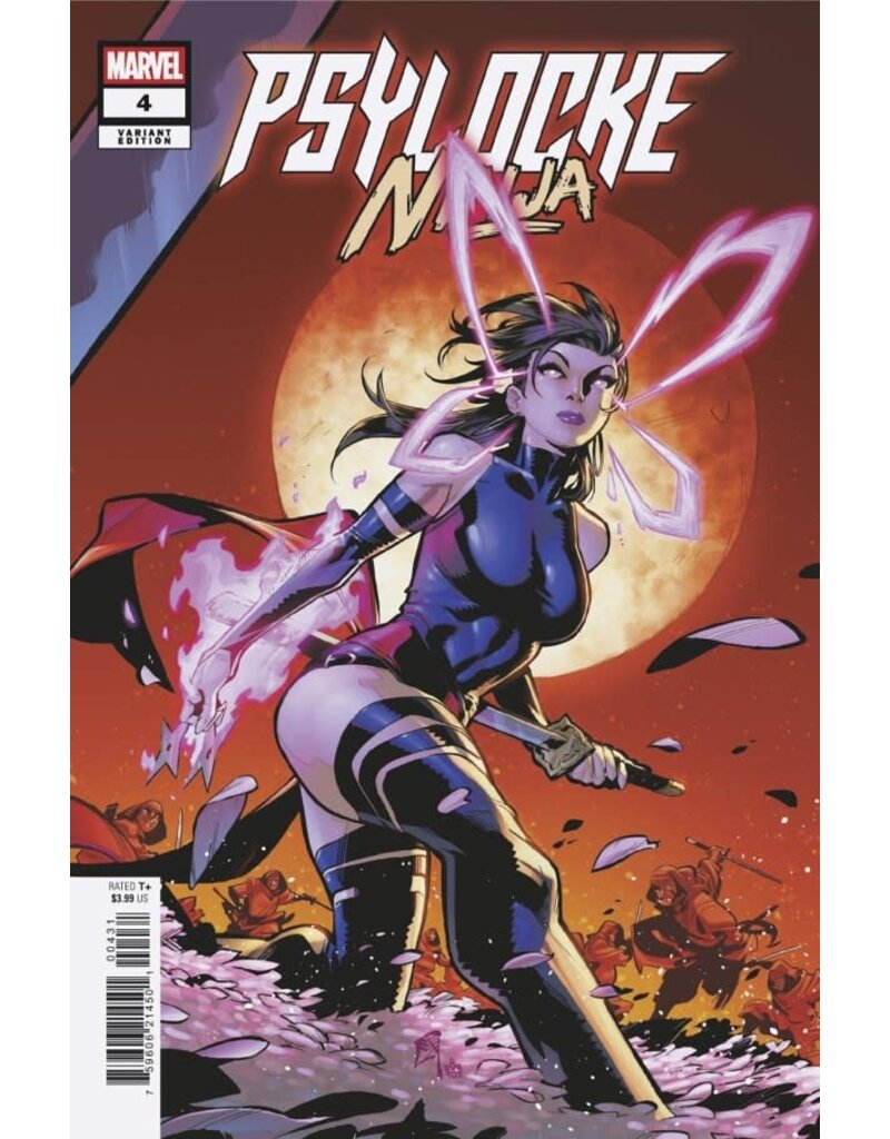 Marvel Comics Psylocke: Ninja #4 Carlos Fabian Villa Psylocke Variant