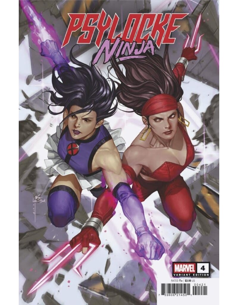 Marvel Comics Psylocke: Ninja #4 InHyuk Lee Versus Elektra Variant