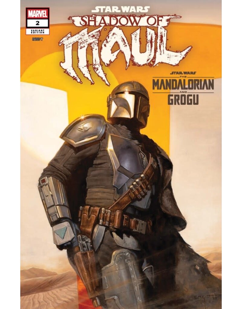 Marvel Comics Star Wars: Shadow of Maul #2 Erik M. Gist Mandalorian & Grogu Variant