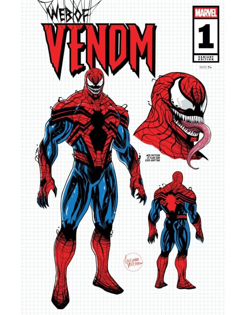 Marvel Comics Web of Venom #1 1:10 Luciano Vecchio Design Variant
