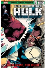 Marvel Comics The Incredible Hulk #21 Geoff Shaw Captain America Sam Wilson Homage Variant
