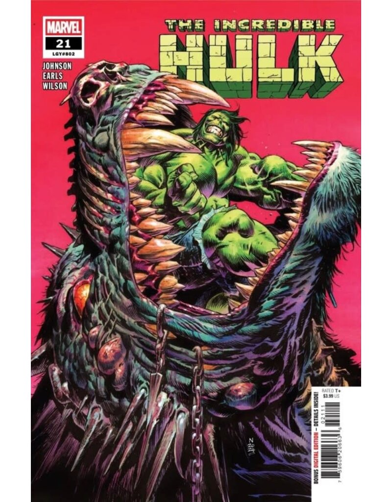 Marvel Comics The Incredible Hulk #21