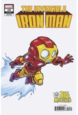 MARVEL PRH The Invincible Iron Man #19 Skottie Young's Big Marvels Variant