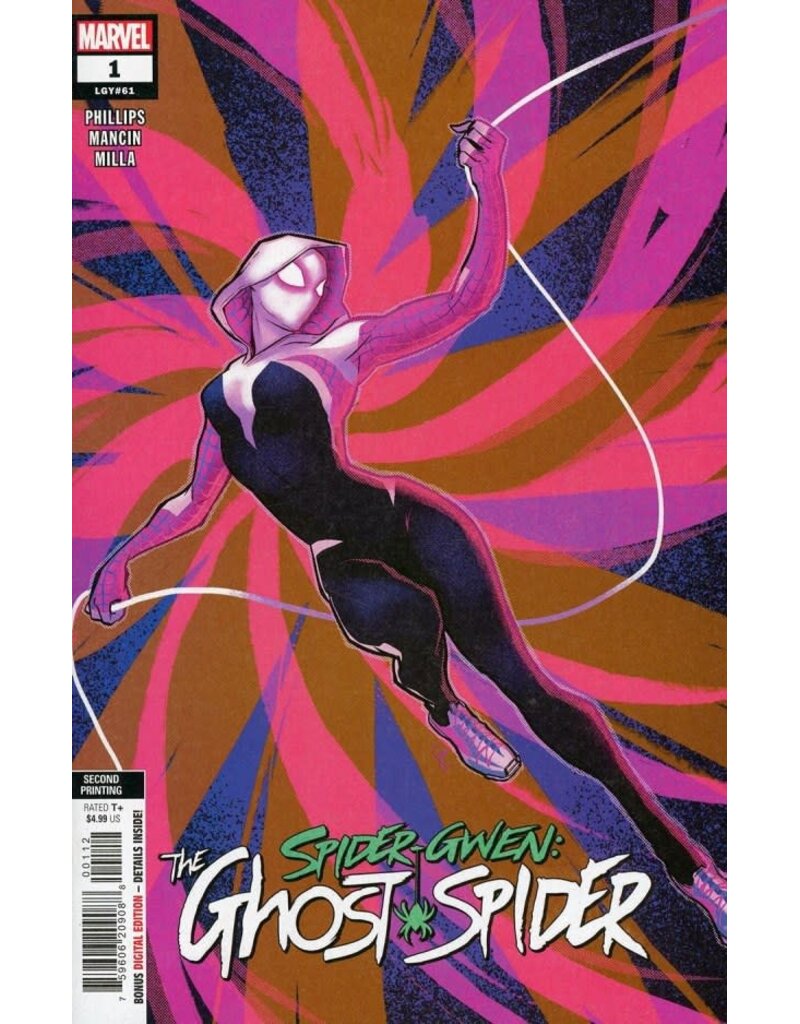 Marvel Spider-Gwen: The Ghost-Spider #1 2nd Printing Ernanda Souza Variant