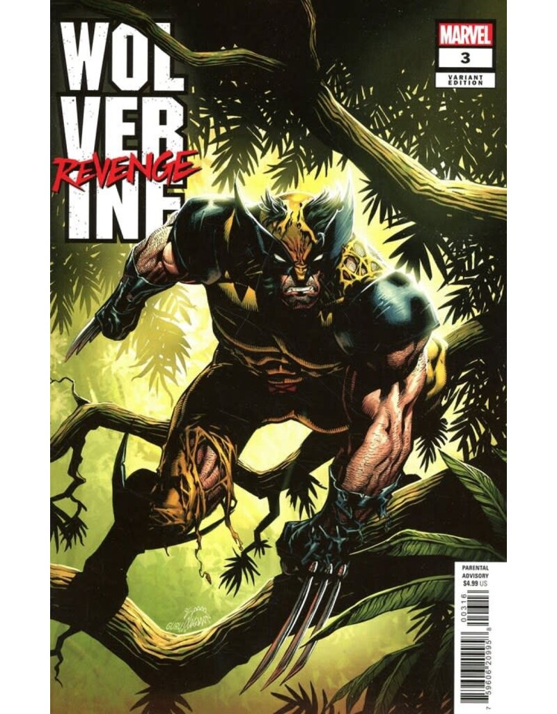 Marvel Comics Wolverine: Revenge #3 1:25 Ryan Stegman Variant