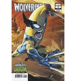 Marvel Comics Wolverine #3 Iban Coello Marvel Fortnite Peelverine Variant