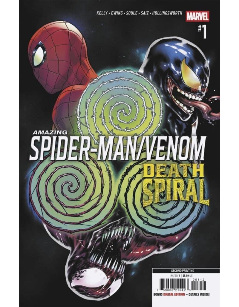 Marvel Amazing Spider-Man/Venom: Death Spiral #1 Second Printing