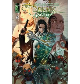 IMAGE COMICS The Darkness Versus Angelus #1 Cover B Lesley 'Leirix' Li Variant