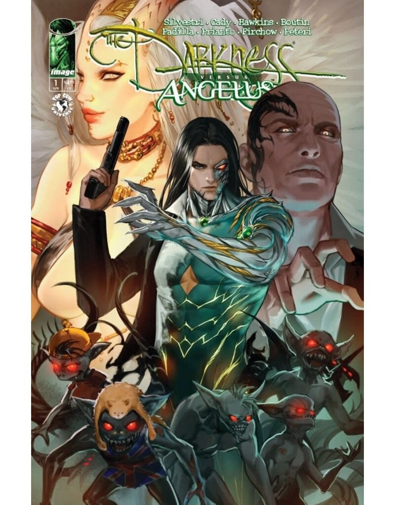 IMAGE COMICS The Darkness Versus Angelus #1 Cover B Lesley 'Leirix' Li Variant