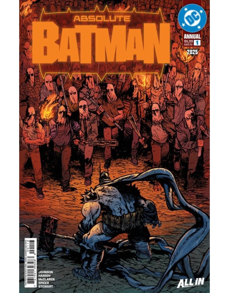 DC COMICS Absolute Batman 2025 Annual #1 3rd Printing