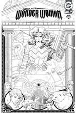 DC COMICS Absolute Wonder Woman 2026 Annual #1 2nd Printing Hayden Sherman Black & White Wraparound Variant