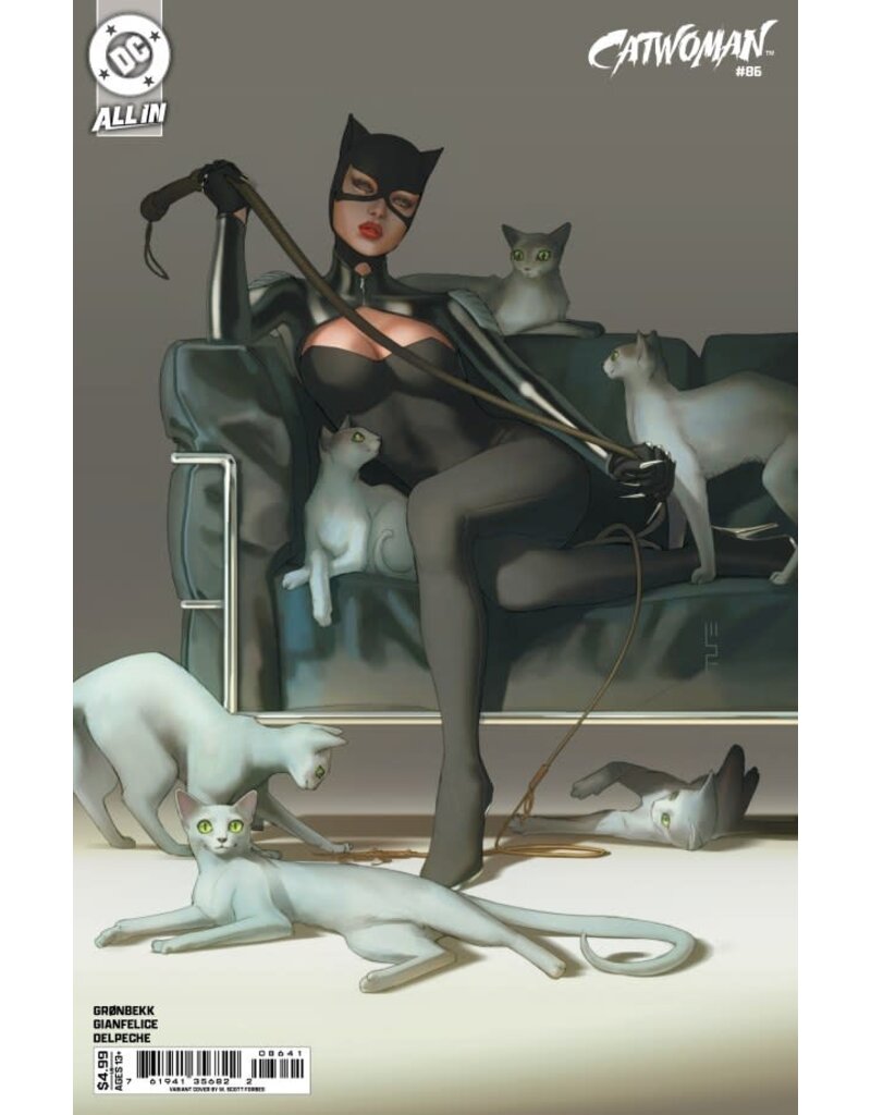 DC COMICS Catwoman #86 Cover D W. Scott Forbes Variant