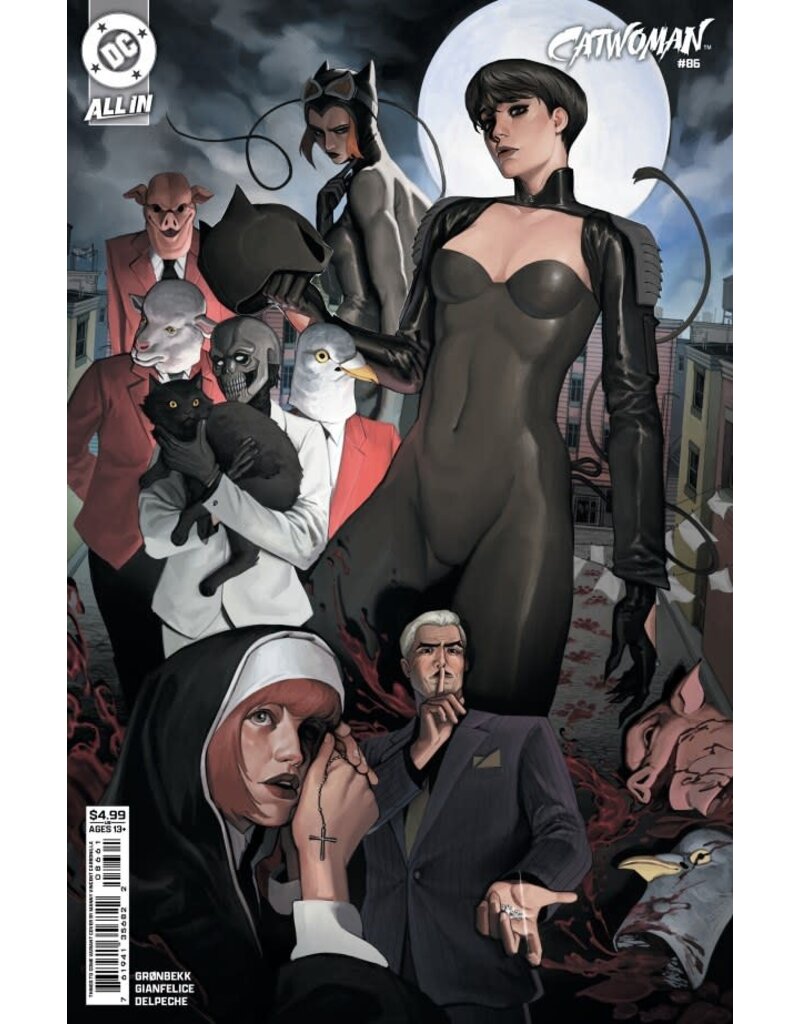 DC COMICS Catwoman #86 Cover E Manny Vincent Carbonilla Things to Come Variant